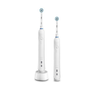Braun Oral-B Pro1 290 Duo Sensi White Elektrisk Tandbørste - Oral-B