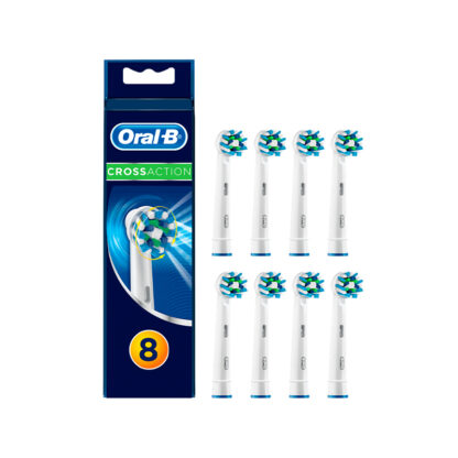 Oral-B Cross Action Tandbørstehoveder 8 stk. - Oral-B