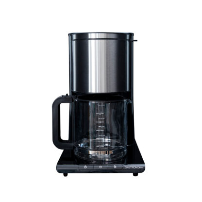 Gastronoma Kaffemaskine 1,5L Sort/Stål 1050W - Gastronoma