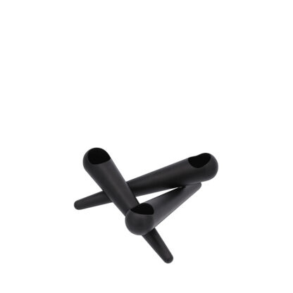 Uyuni Lighting Bonfire Lysestage 3&apos;Arm Taper Matte Black - Uyuni