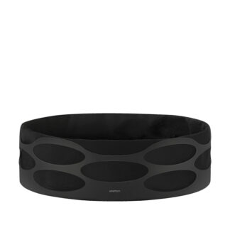 Stelton Embrace Brødkurv Mat Black/Black Ø23 cm - Stelton