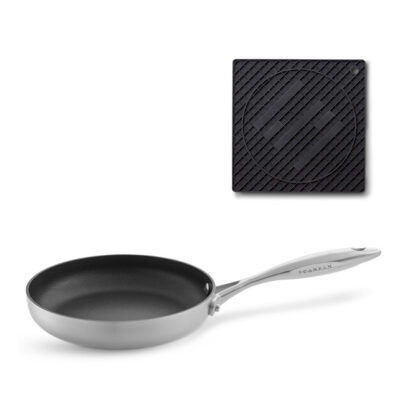 Scanpan CTX Stegepande 20 cm + Stratanium Bordskåner - Scanpan