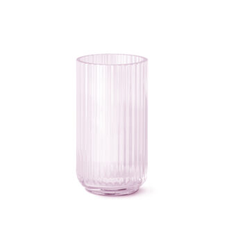 Lyngby vase pink glas 20 cm - OXO