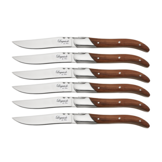 Laguiole by HWS steakknive 6 stk rosewood - Laguiole by HÂWS