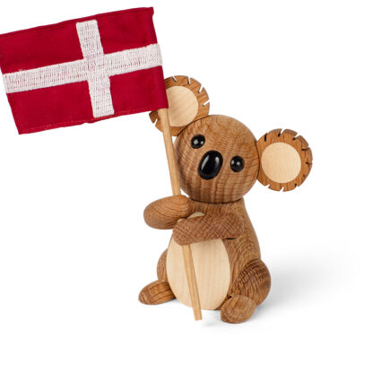 Spring Copenhagen Matilda koala FSC med dannebrogsflag - Spring Copenhagen