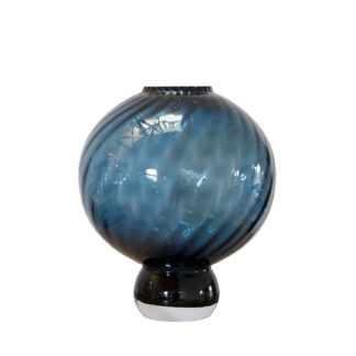 Specktrum Meadow Swirl Glasvase Blue Medium 27 cm - Specktrum