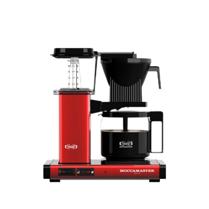 Moccamaster Optio Red Metallic kaffemaskine - Moccamaster