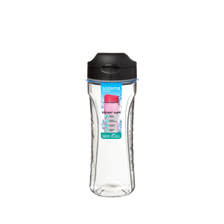 Sistema Tritan Swift Drikkeflaske Sort 600 ml - Sistema