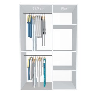 Inventar fra bredde 120 cm til 140 cm - Celebert - Model A - Celebert