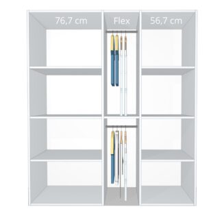 Inventar fra bredde 160 cm til 180 cm - Celebert - Model A - Celebert