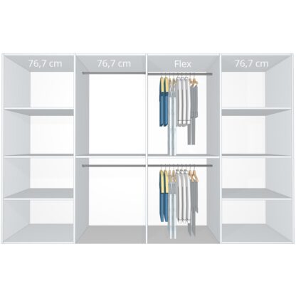 Inventar fra bredde 300 cm til 320 cm - Celebert - Model A - Celebert