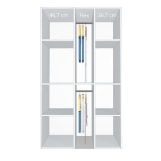 Inventar fra bredde 100 cm til 120 cm - Celebert - Model B - Celebert