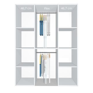 Inventar fra bredde 140 cm til 160 cm - Celebert - Model B - Celebert