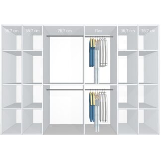 Inventar fra bredde 280 cm til 300 cm - Celebert - Model B - Celebert