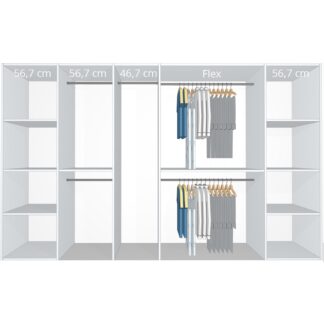 Inventar fra bredde 320 cm til 340 cm - Celebert - Model B - Celebert