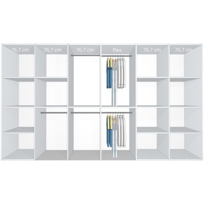 Inventar fra bredde 340 cm til 360 cm - Celebert - Model B - Celebert