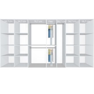 Inventar fra bredde 380 cm til 400 cm - Celebert - Model B - Celebert