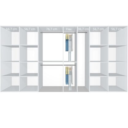 Inventar fra bredde 380 cm til 400 cm - Celebert - Model B - Celebert