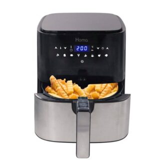 Air Fryer fra Homa 3,5 liter. Elektronisk med 8 programmer og LED Display - Billig fragt - Homa