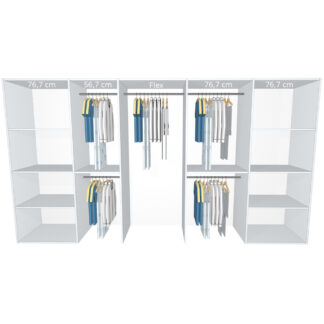 Inventar fra bredde 360 cm til 380 cm - Kitchn - Model A - Kitchn Skydedøre