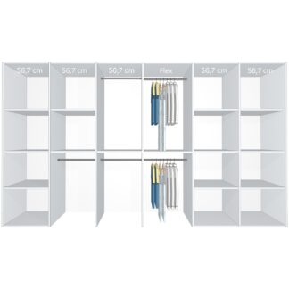 Inventar fra bredde 340 cm til 360 cm - Kitchn - Model B - Kitchn Skydedøre