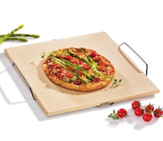 Pizzasten med stand firkantet 38x35cm - KÜCHENPROFI